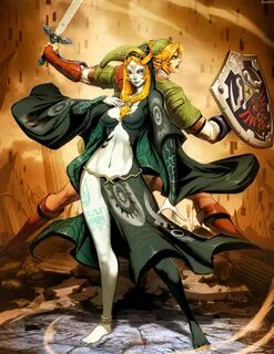 Zelda - Midna and Link by GENZOMAN on @DeviantArt Legend of 