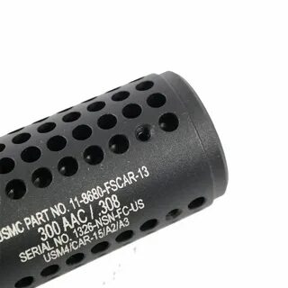 AR .308 Micro Reverse Thread Slip Over Socom Style Fake Supp