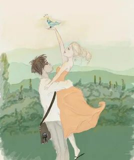 "Rolf and Luna" - Ksenya (bibbidy-boo) Harry potter fan art,