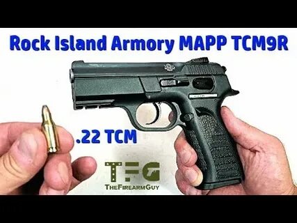 Rock Island Armory MAPP .22TCM9R - TheFireArmGuy - YouTube