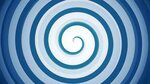 hypnotic turning spiral seamless loop animation: стоковое ви