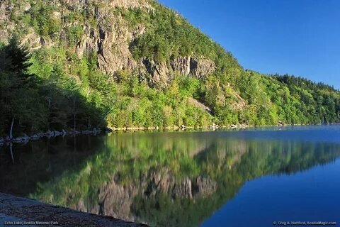 Echo Lake Photos Acadia National Park Maine