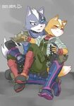 Image result for fox mccloud x wolf o'donnell