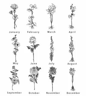 January Birth Flower Tattoo - Same Day Flower Delivery