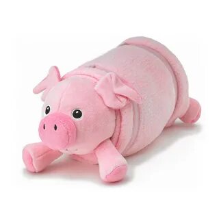 Brown Pig Pet Plush Pillow with Blanket - Rollee Pollee Scho