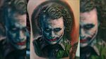 "Joker" Tattoo Timelapse by Mitch - YouTube