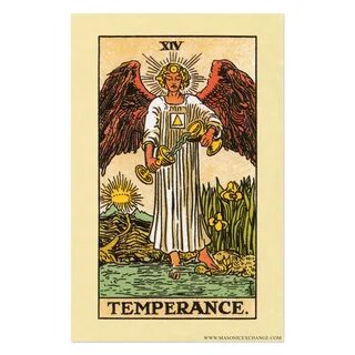 Temperance Tarot Card Poster - 11'' x 17