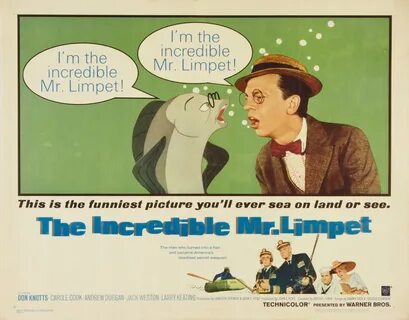 The Incredible Mr. Limpet (#3 of 3): Extra Large Movie Poste