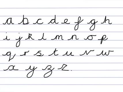 Cursive English Alphabet - Ideas 2022