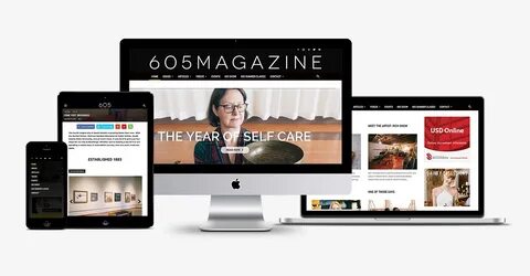 605 Magazine Website Redesign on Behance