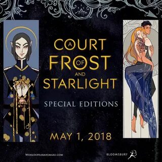 A Court of Frost and Starlight Sarah J. Maas Hardcover Book 
