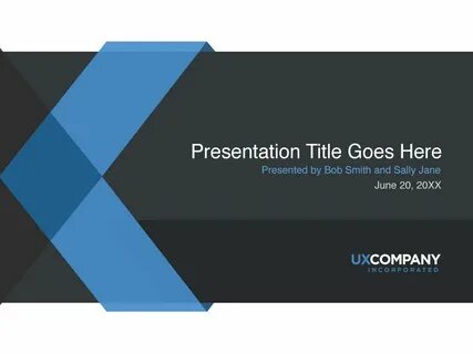 Presentation cover screenshot powerpoint first page design C