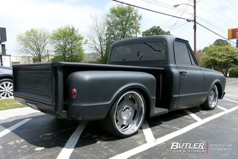 Chevrolet C10 with 22in US Mags Big Slot Wheels exclusively 