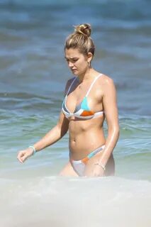 SHAYNA TAYLOR in Bikini at a Beach in Tulum 03/06/2018 - Haw