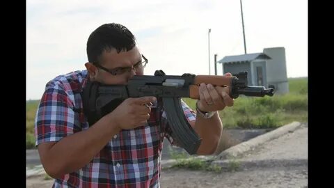 PAP M92 AK47 with the SB47 Arm Brace Shoulder Fire Video 1 -