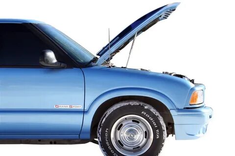 1995-2004 Chevrolet Blazer Medium Smooth Hood Scoops 2 Piece