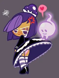 blackberry cookie, cookie run, striped legwear, bad id, bad 