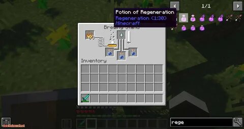 Regen Control Mod 1.16.1/1.12.2 - Minecraft Mod Download