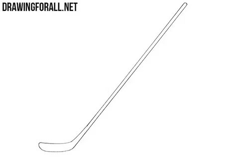 Hockey Stick Drawing / Hockey Stick. Vector Drawing Stock Ve