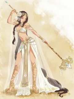 Goddess of July - #goddess - #CharacterDesignFeminino in 202
