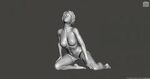 3d printable nude female body pose 01 3D Принт Модели in Жен
