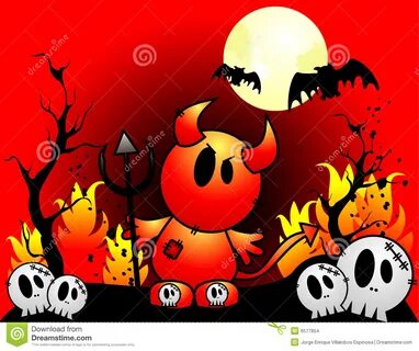 Halloween devil vector stock vector. Illustration of sweet -