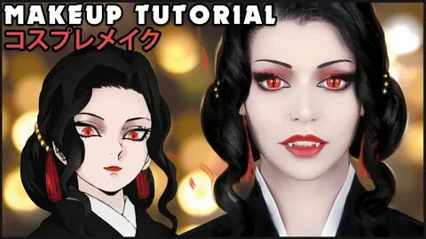 ☆ Muzan Cosplay Makeup Tutorial Demon Slayer ☆ - YouTube