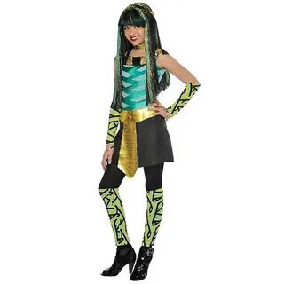 Monster High Party City Cleo de Nile Outfit Child Costume MH