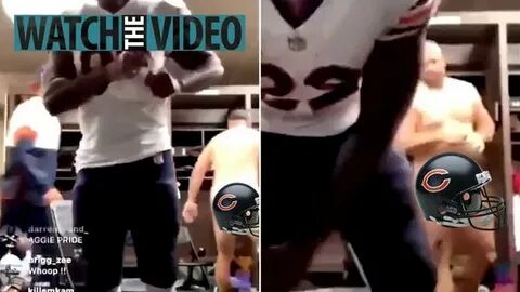 Watch NFL star walk around naked in team-mate’s Instagram po