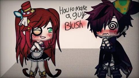 How to make a guy blush gacha life fnaf Ennard x Baby - YouT