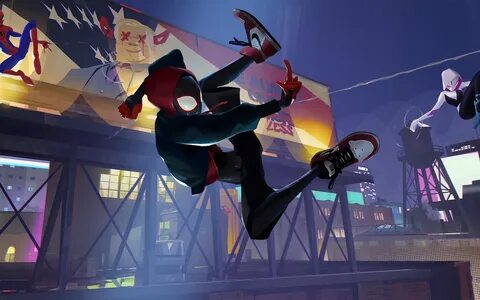 1920x1200 Peter Parker Spiderman Into The Spider Verse 1080P