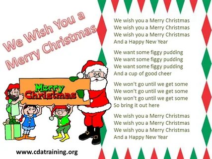 We Wish You A Merry Christmas - We Wish You a Merry Christma