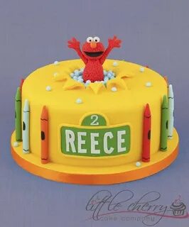 Elmos World Cake Elmo birthday party, Elmo birthday cake, El