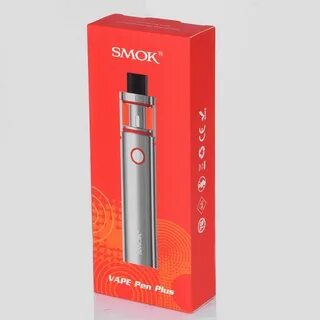 Authentic SMOK Vape Pen Plus 3000mAh Silver 4ml 0.25 Ohm Sta