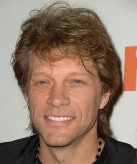 Jon Bon Jovi Medium Straight Hairstyle Jon bon jovi, Bon jov
