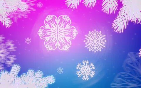 Pink Snowflake Wallpapers - 4k, HD Pink Snowflake Background