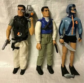 Vintage Action Man Action Figures