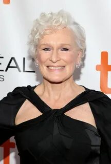 Glenn Close's Glam 'Do - Haircuts For Women Over 50 With Cur