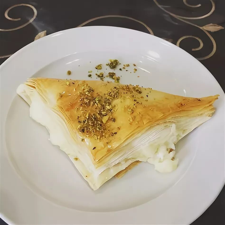 Middle Eastern Desserts: Warbat or Kullaj (cheese stuffed ph
