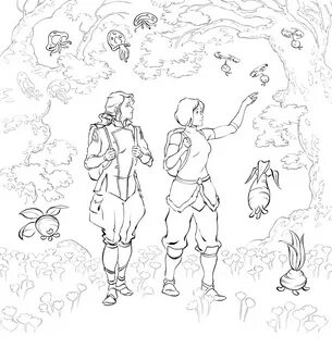 The Legend of Korra Coloring Pages - Coloring Pages For Kids