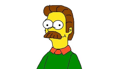 Ned flanders - Desenho de lili4nee - Gartic