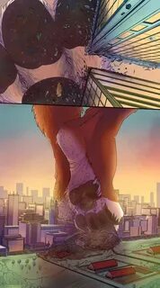 Stomping Downtown by LoganGrey -- Fur Affinity dot net