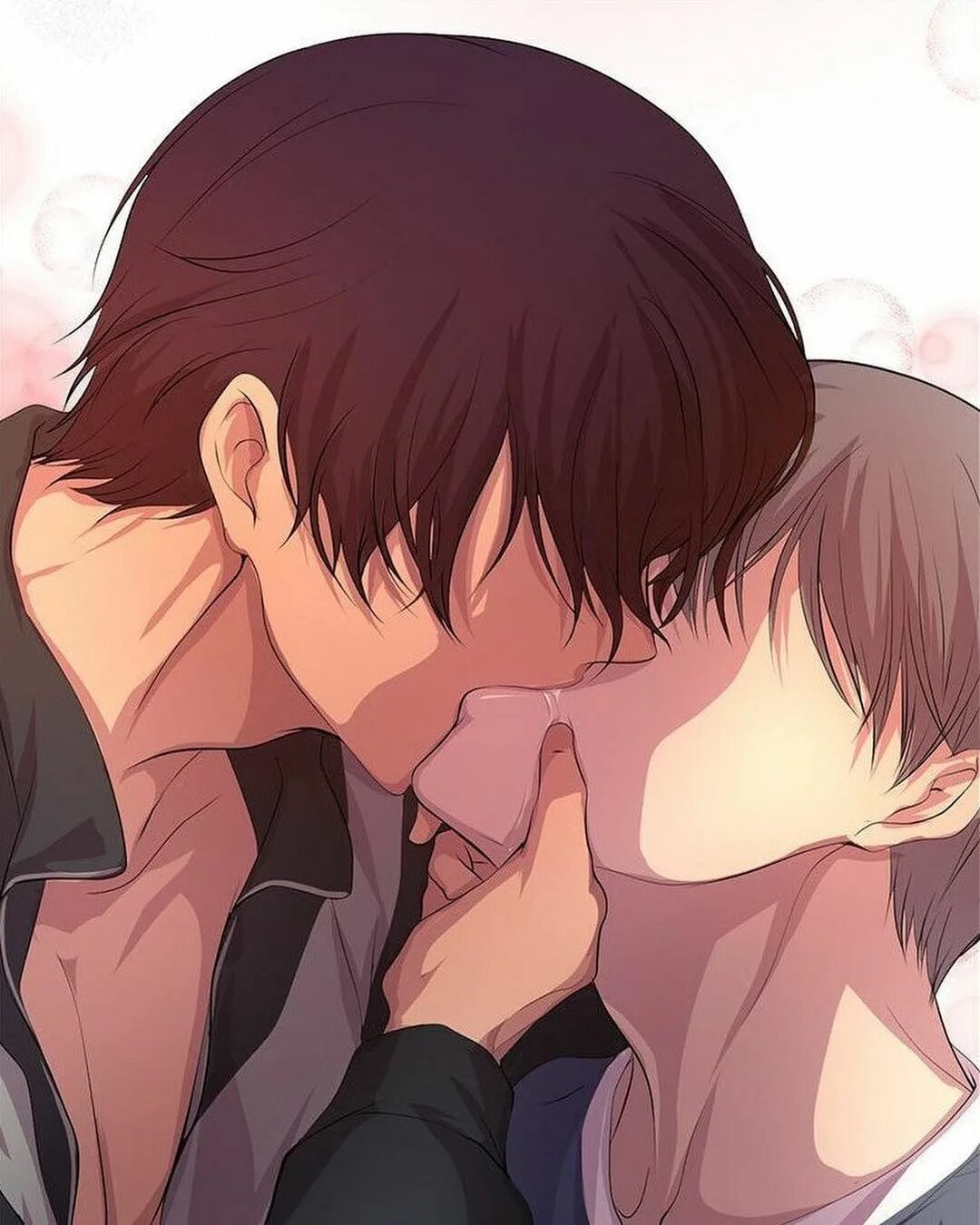 поцелуи геев в аниме фото 26