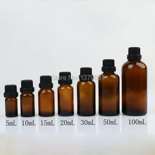5ml,10ml,15ml,20ml,30ml,50ml,100ml kahverengi cam şişe siyah