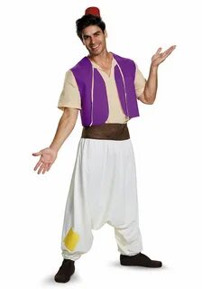 Halloween Costumes Adult Men Aladdin Costume Arab Prince Cos