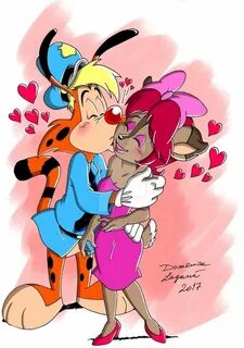 Another artwork about Bonkers and Fawn Deer from Disney's Bo