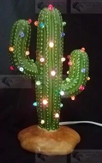 Saguaro Cactus Ceramic Christmas Tree Ceramic christmas tree