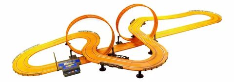 Гоночный трек на батарейках Hot Wheels KidzTech - характерис