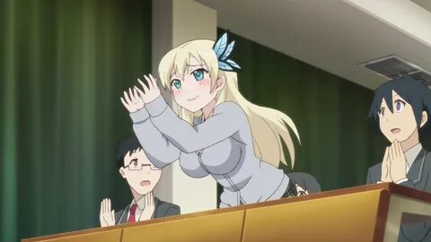 胸 アニメ gif