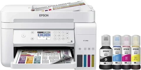 Epson EcoTank ET-3760 Wireless Color All-in-One Cartridge-Fr